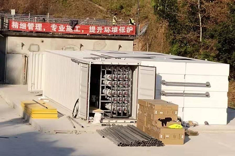 麻豆直播APP下载渗滤液提标改造施工中